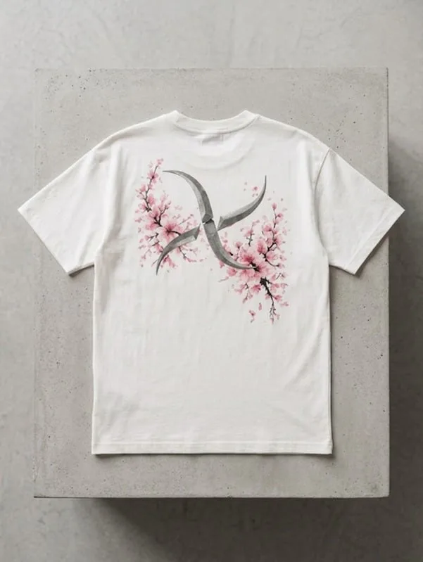 T-shirt 平和 - Heiwa — Arrière à plat
